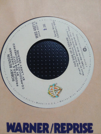 Robby Benson : All I Want Is Love (7", Single)