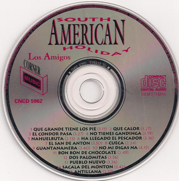 Los Amigos : South American Holiday (CD, Album)
