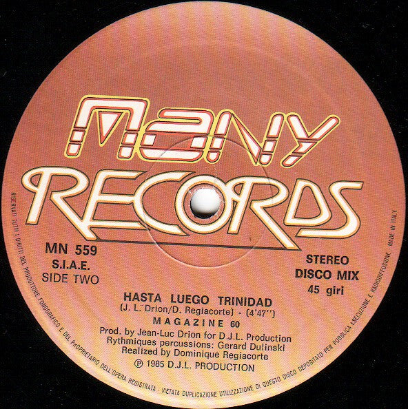 Magazine 60 : Rendez-Vous Sur La Costa Del Sol (12")