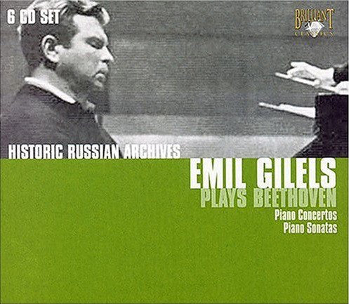 Ludwig Van Beethoven, Emil Gilels : Historic Russian Archives • Emil Gilels Plays Beethoven (6xCD, Comp, RM + Box, Sli)