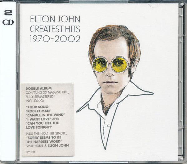 Elton John : Greatest Hits 1970-2002 (2xCD, Comp)