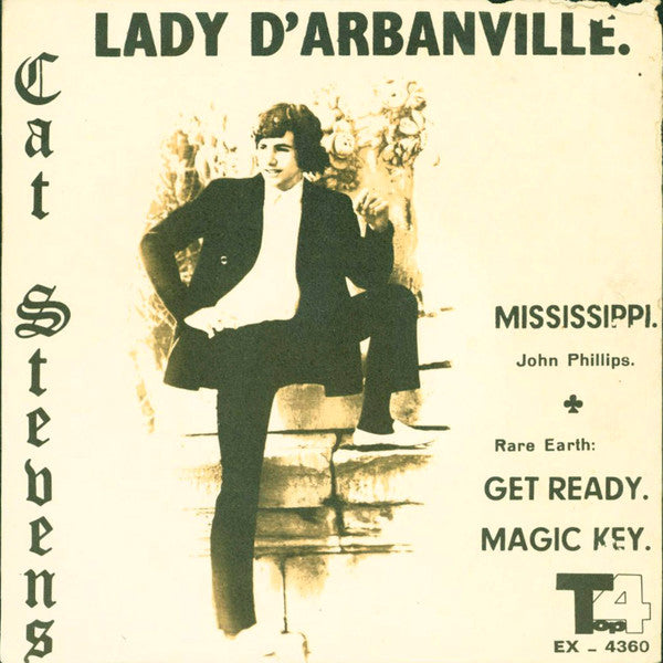 Cat Stevens : Lady D'Arbanville (7", Unofficial)