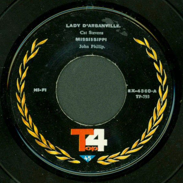 Cat Stevens : Lady D'Arbanville (7", Unofficial)