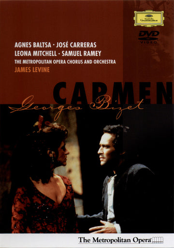 Georges Bizet / Agnes Baltsa, José Carreras, Leona Mitchell, Samuel Ramey, Metropolitan Opera Chorus And The Metropolitan Opera House Orchestra, James Levine (2) : Carmen (DVD-V, NTSC)