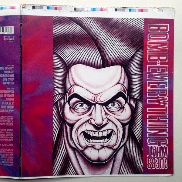 Bomb Everything : Guess What (LP, Album, W/Lbl)