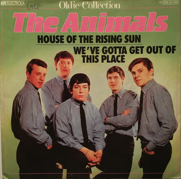 The Animals : House Of The Rising Sun (7", Single, RE)