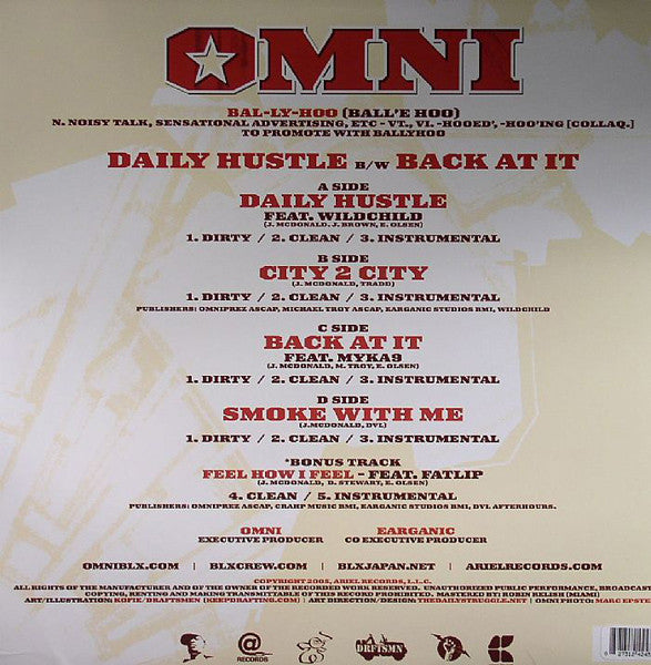 Omni (4) : Ballyhoo (2x12", Single)