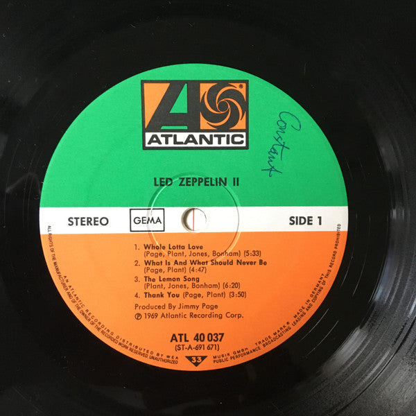 Led Zeppelin : Led Zeppelin II (LP, Album, RE, Gat)