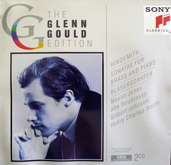 Glenn Gould, Paul Hindemith, Mason Jones (2), Abe Torchinsky, Gilbert Johnson, Henry Charles Smith : Sonatas For Brass And Piano = Bläsersonaten (2xCD, RM)