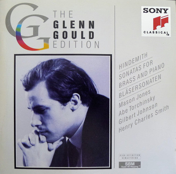 Glenn Gould, Paul Hindemith, Mason Jones (2), Abe Torchinsky, Gilbert Johnson, Henry Charles Smith : Sonatas For Brass And Piano = Bläsersonaten (2xCD, RM)