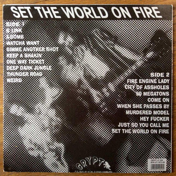 Fireworks (2) : Set The World On Fire (LP, Album)
