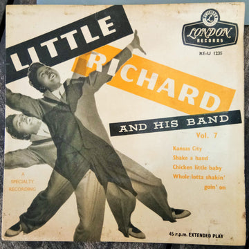 Little Richard And His Band : Little Richard And His Band, Vol. 7 (7", EP)