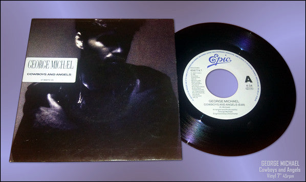 George Michael : Cowboys And Angels (7", Single)