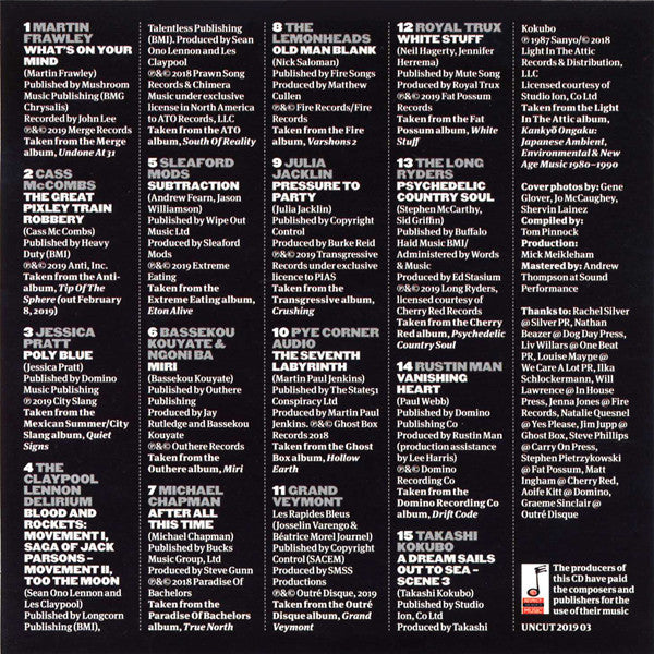 Various : Tower Of Songs (15 Tracks Of The Month's Best New Music) (CD, Comp)