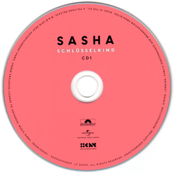 Sasha (5) : Schlüsselkind (2xCD, Album, Dlx)