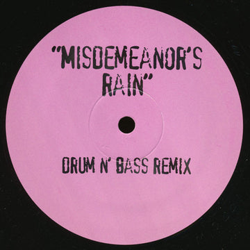 Missy Elliott : Misdemeanor's Rain (12", S/Sided, Unofficial)