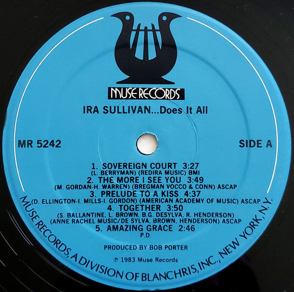 Ira Sullivan : Does It All (LP, Album)