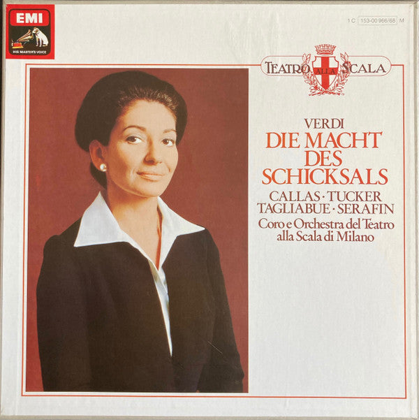 Giuseppe Verdi ' Maria Callas ' Nicola Rossi-Lemeni ' Richard Tucker (2) ' Elena Nicolai ' Carlo Tagliabue ' Renato Capecchi ' Tullio Serafin : Die Macht Des Schicksals (3xLP, Mono + Box)