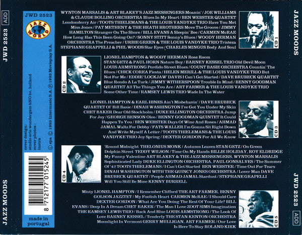 Various : Jazz Moods (5xCD, Comp)