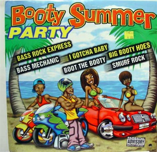 Various : Booty Summer Party (2xLP, Comp)