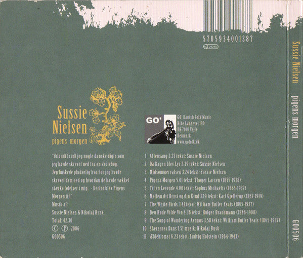 Sussie Nielsen : Pigens Morgen (CD, Album)
