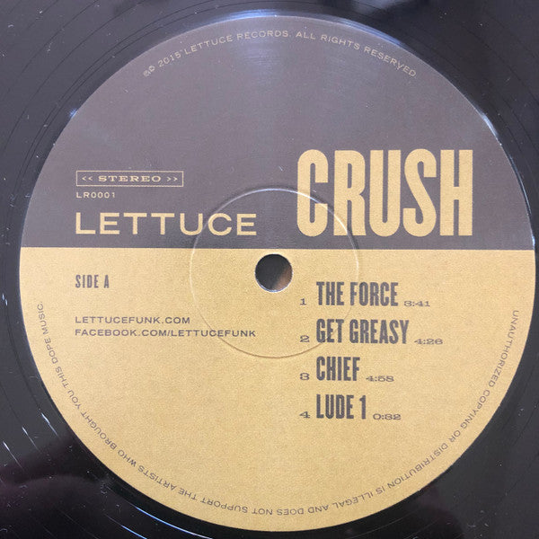 Lettuce (3) : Crush (2xLP, Album, RE)