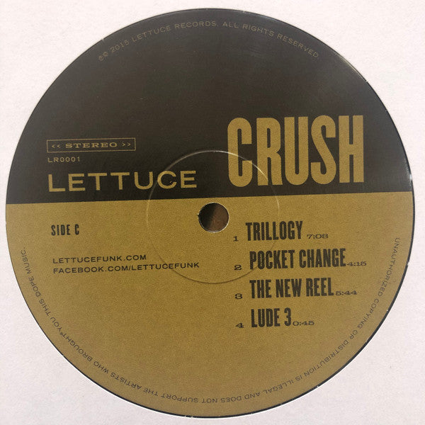 Lettuce (3) : Crush (2xLP, Album, RE)