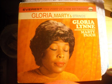 Gloria Lynne : Gloria, Marty & Strings (LP, Album)