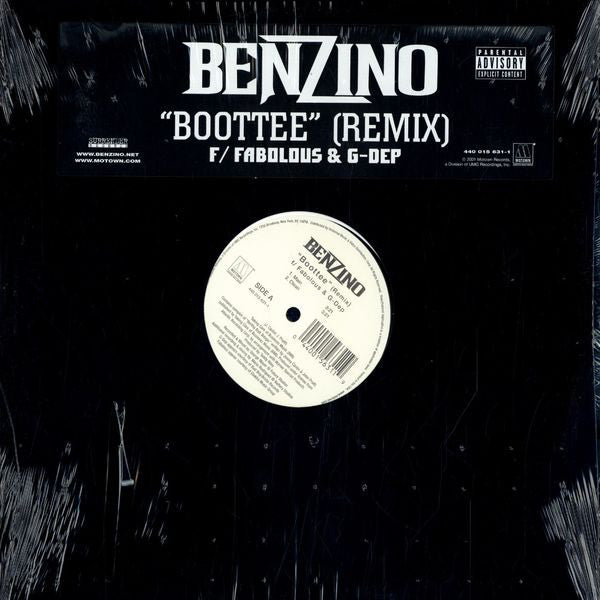 Benzino : Boottee (Remix) (12", Single)