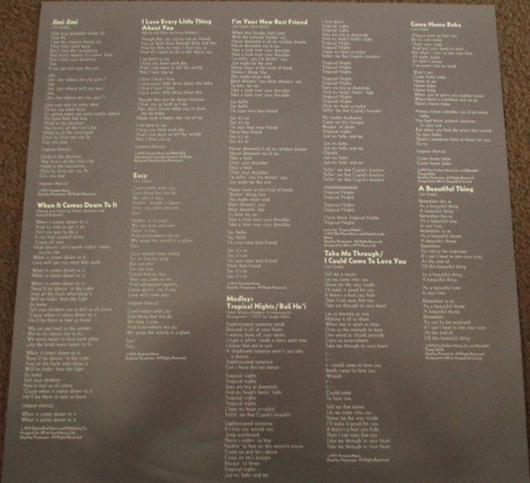 Liza Minnelli : Tropical Nights (LP, Album)