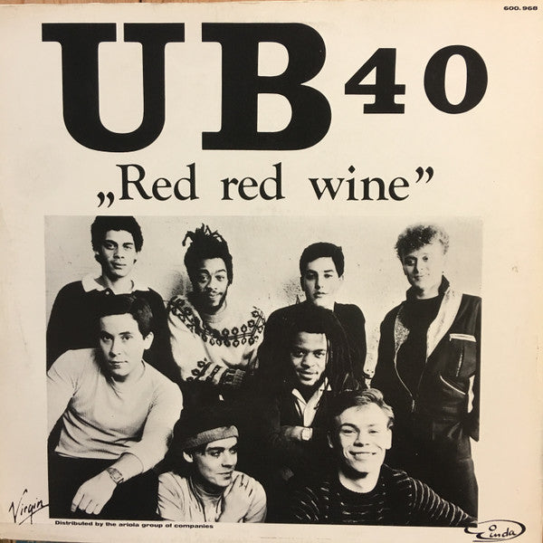 UB40 : Red Red Wine (12", Single)