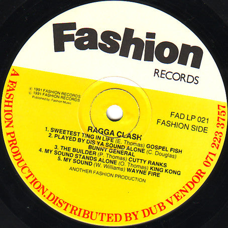 Various : Ragga Clash (LP, Comp)
