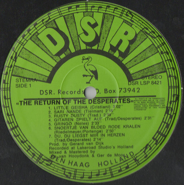 The Desperates (3) : The Return Of The Desperates (LP, Album)