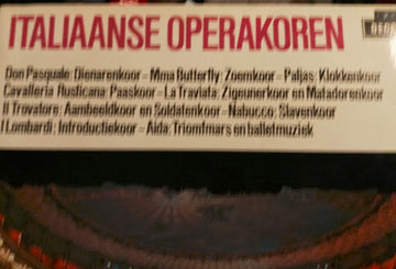 Various : Italiaanse Operakoren (LP, Club)