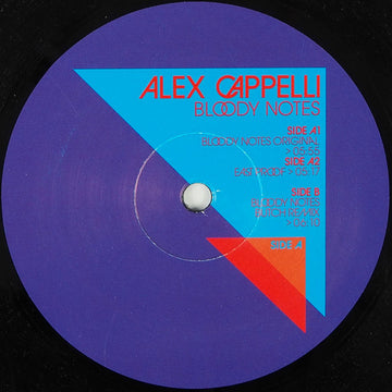 Alex Cappelli : Bloody Notes (12")