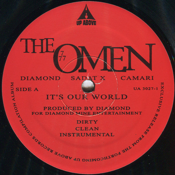 The Omen (4) Feat. Sadat X & Kamari : It's Our World / Half Steppin' (12")