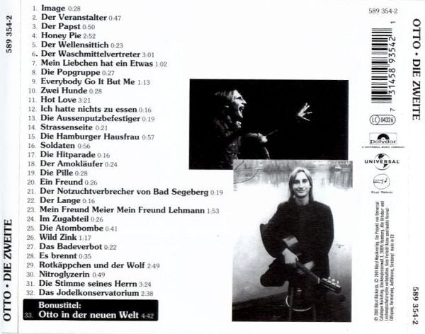 Otto Waalkes : (Die Zweite) (CD, Album, RE)