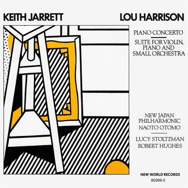 Keith Jarrett, Lou Harrison - New Japan Philharmonic, Naoto Otomo - Lucy Stoltzman, Robert Hughes (2) : Works By Lou Harrison: Piano Concerto - Suite For Violin, Piano And Small Orchestra (CD, Album, RE)