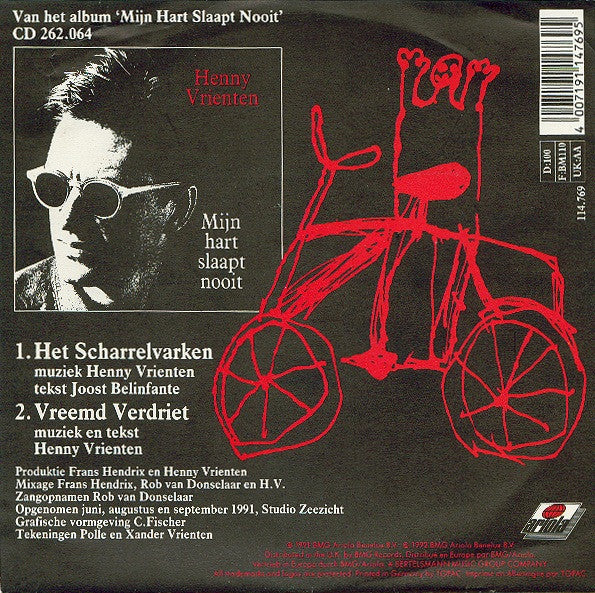 Henny Vrienten : Het Scharrelvarken (7", Single)