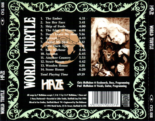World Turtle : Haze (CD, Album)