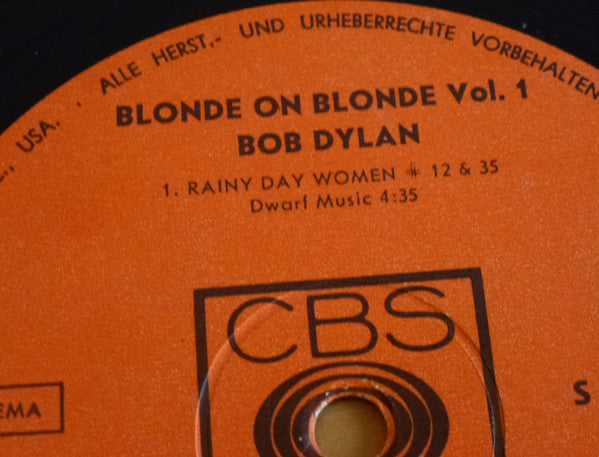 Bob Dylan : Blonde On Blonde Vol. 1 (LP)