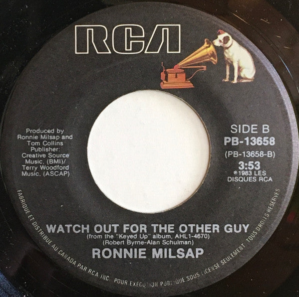 Ronnie Milsap : Show Her / Watch Out For The Other Guy (7", Single)