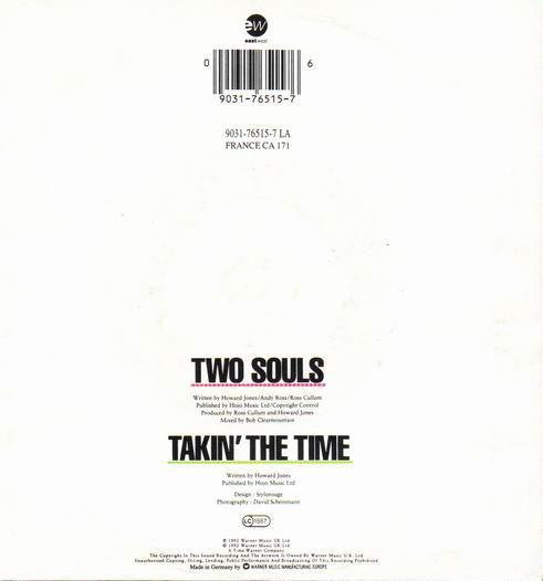 Howard Jones : Two Souls (7", Single)