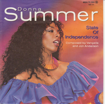 Donna Summer : State Of Independence (7", Single)