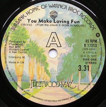 Fleetwood Mac : You Make Loving Fun (7", Single)