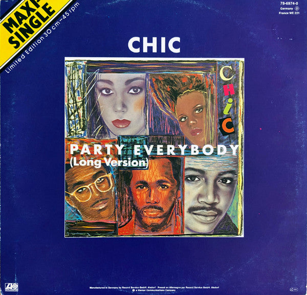 Chic : Party Everybody (Long Version) (12", Ltd)