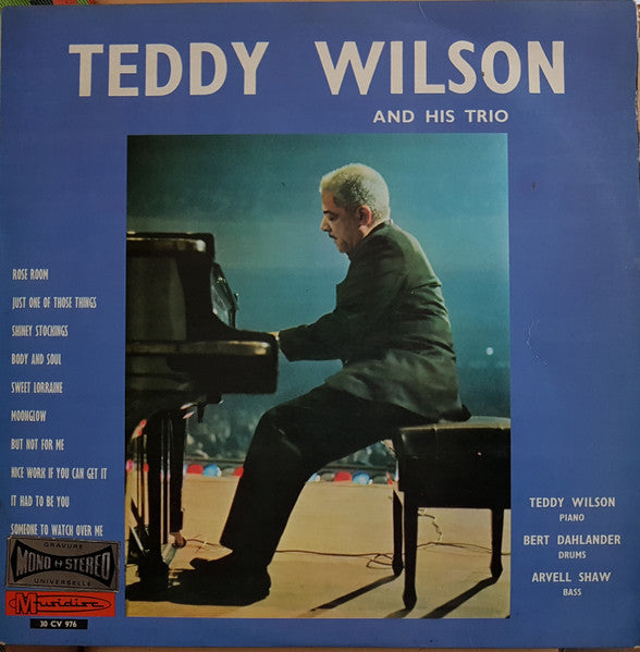 Teddy Wilson And His Trio* :  Teddy Wilson And His Trio (LP, Album, RE)