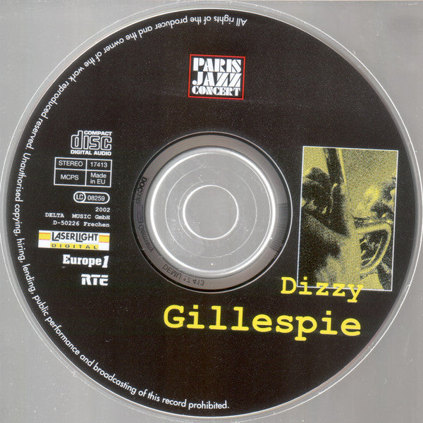 Dizzy Gillespie featuring Lalo Schifrin featuring James Moody : Salle Pleyel —  Nov. 25th, 1960 / Olympia — Nov. 24th, 1965 (2xCD, Comp)