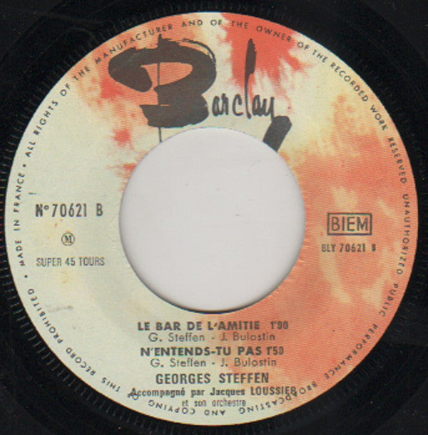 Georges Steffen : Le Délinquant (7", EP)