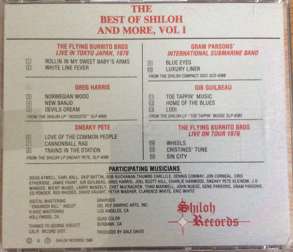 Various : The Best Of Shiloh And More, Vol 1 (CD, Album, Comp)